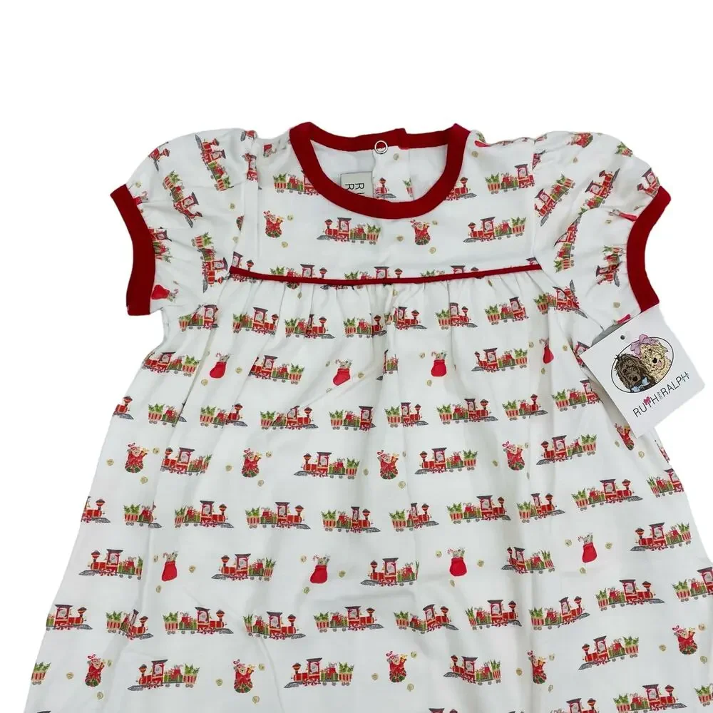 NWT Ruth & Ralph 2T Santa Train Dress - Picture 2 of 6